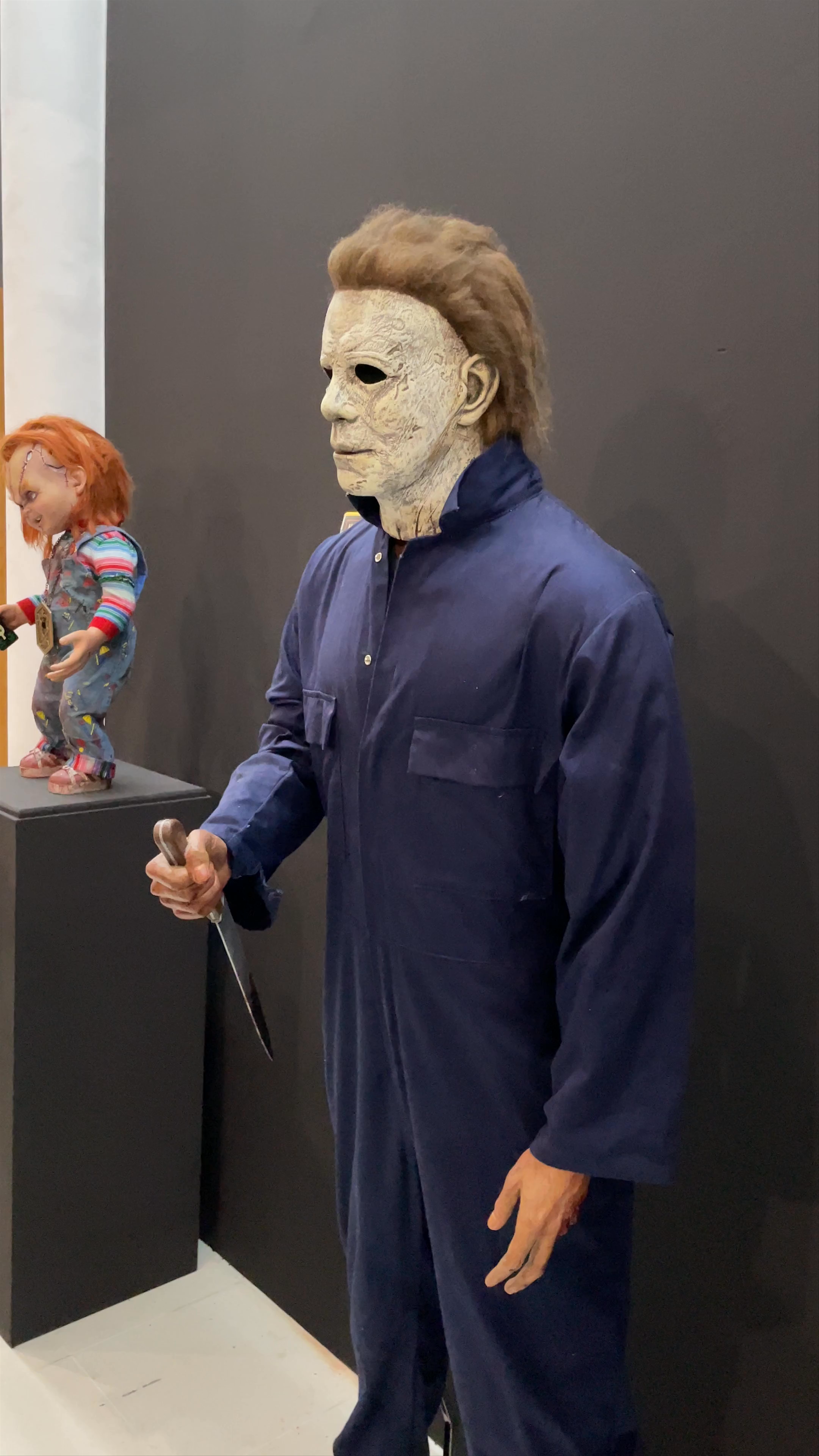 Horror Icon Michael Myers & Chucky Doll Exhibit at Art Center Tomás y Valiente
