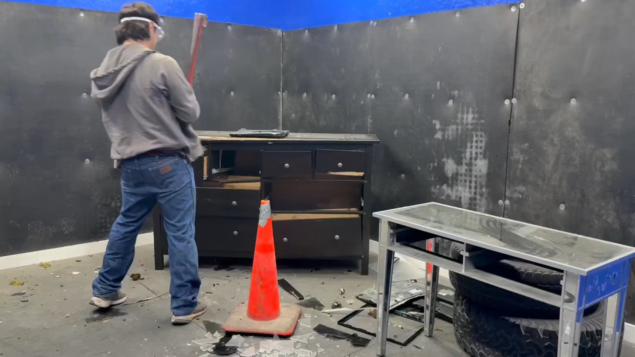 San Antonio Smash - He pieced up that dresser - Team Building Activities Near Me - San Antonio, Texas