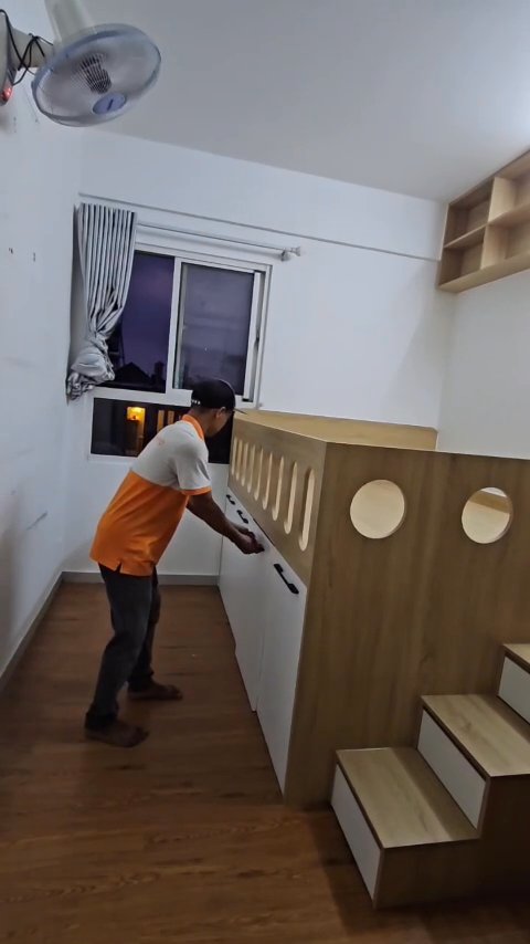Hệ giường tủ bàn kết hợp