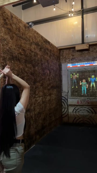Slinging Axes - Axe throwing and you choose your target/board - Axe Throwing Near Me - Tomball, Texas