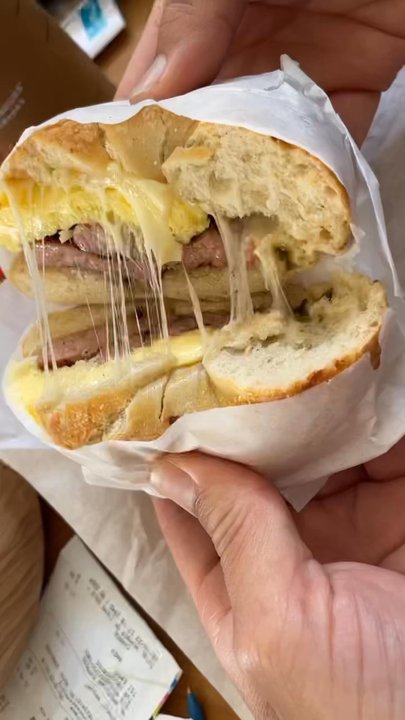 Well Grounded - Spam Breakfast Bagel - Bagels Near Me - El Cerrito, California