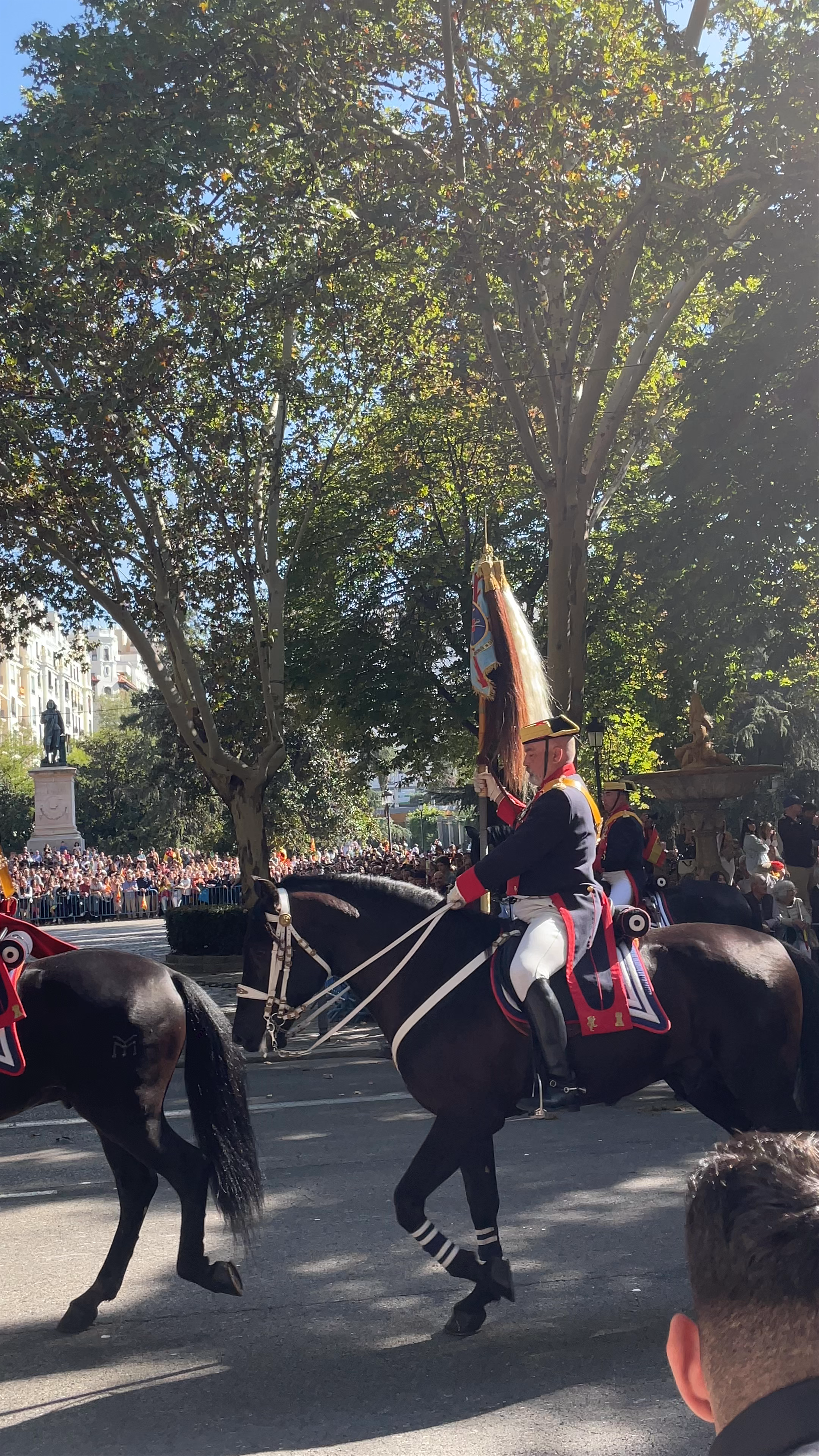 Historic Horse Cavalcade at Paseo del Prado, Madrid