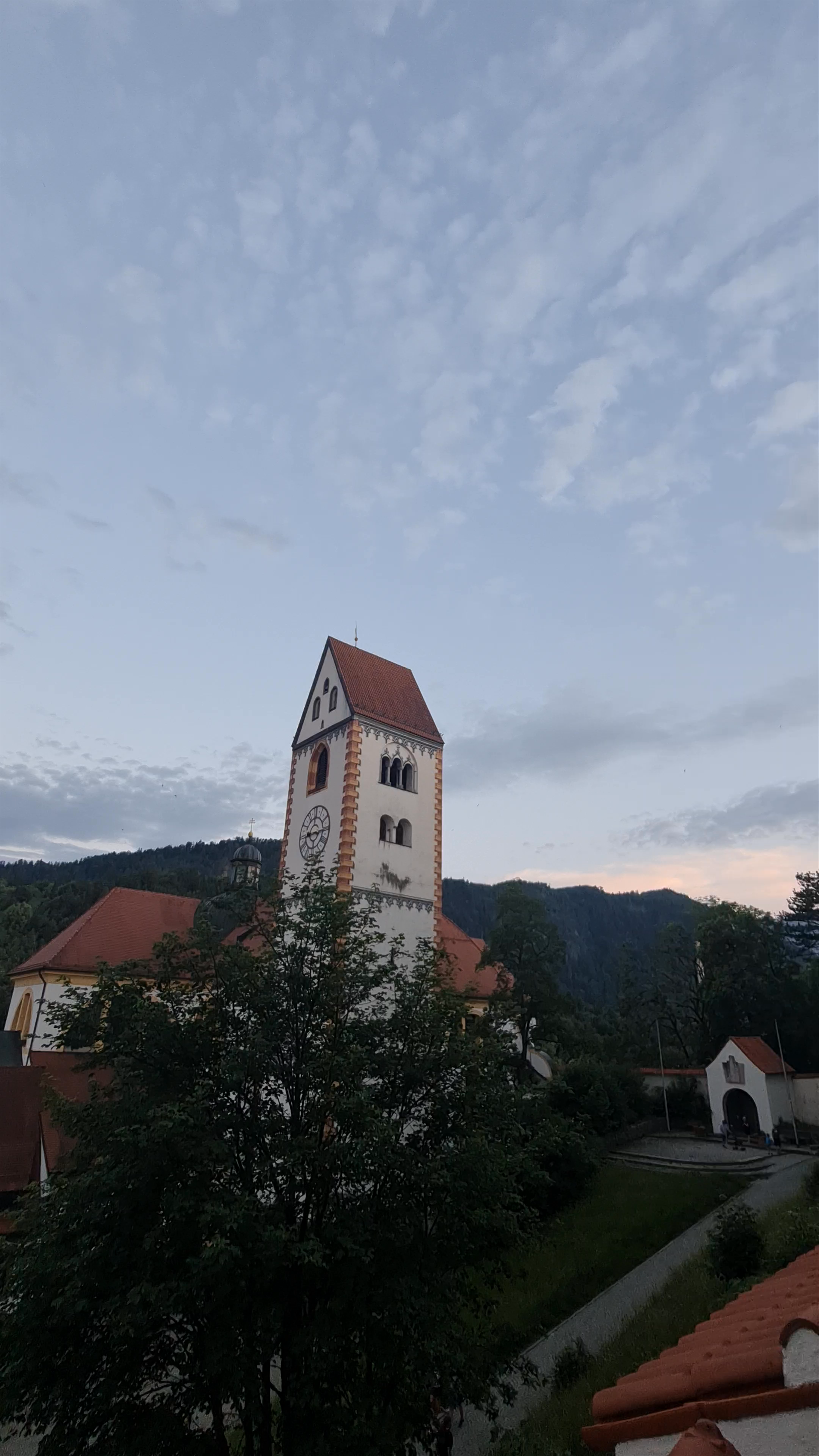 Twilight Serenity at High Castle of Füssen, Bavaria