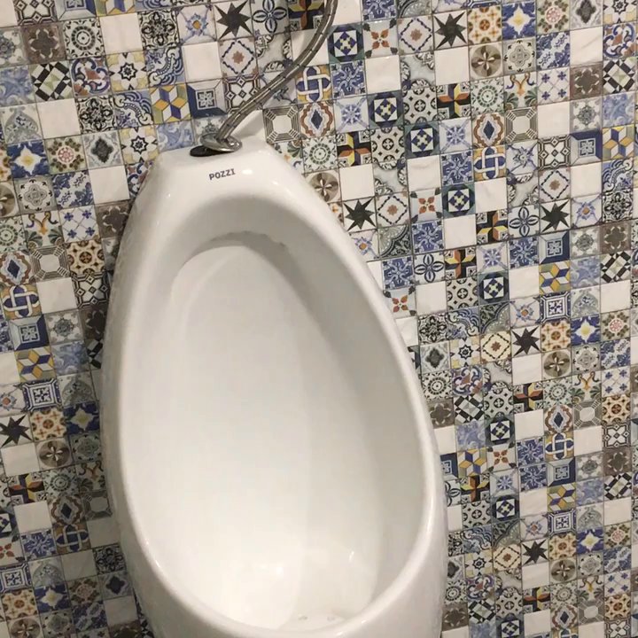M.C. Mind Control Cafe - Large bathroom with pretty tiles. - Desserts Near Me - Angeles, PAM