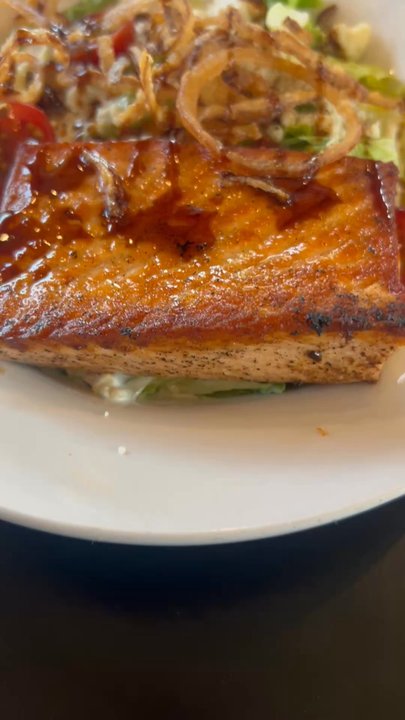 Firefly Grill STL - Perfectly cooked salmon - New American Near Me - Chesterfield, Missouri