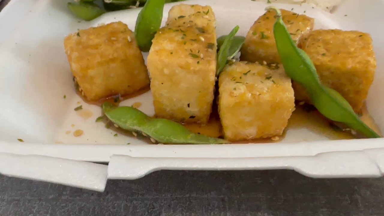 Azuki Tea - Agedashi Tofu Combo - Bubble Tea Near Me - Thousand Oaks, California