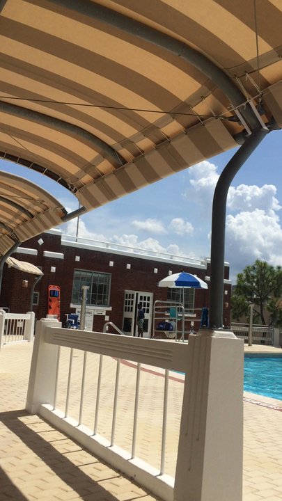 Cuscaden Park Pool - This is the pool. Shade. Chairs. - Swimming Pools Near Me - Tampa, Florida