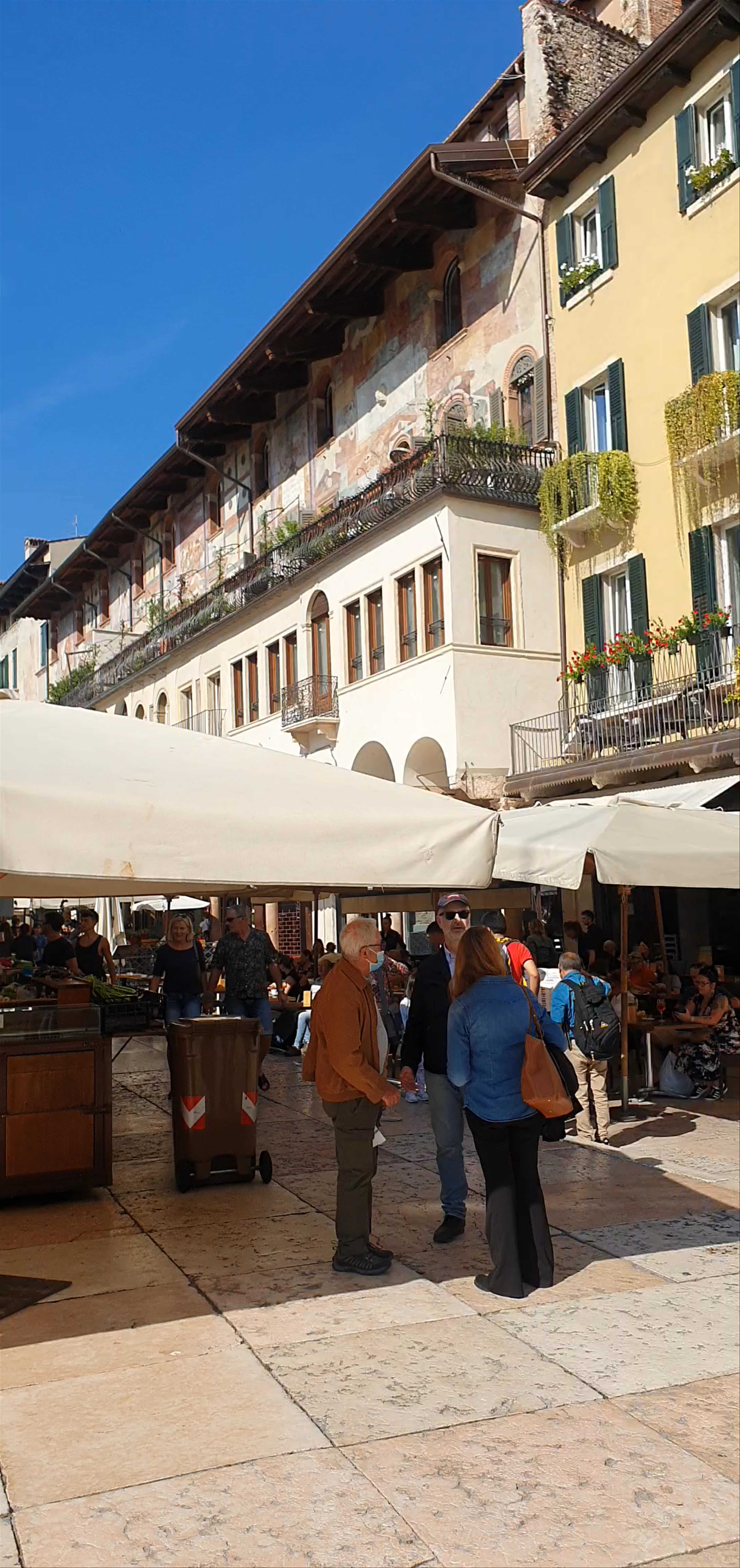 Piazza delle Erbe: Vibrant Market Life in Verona