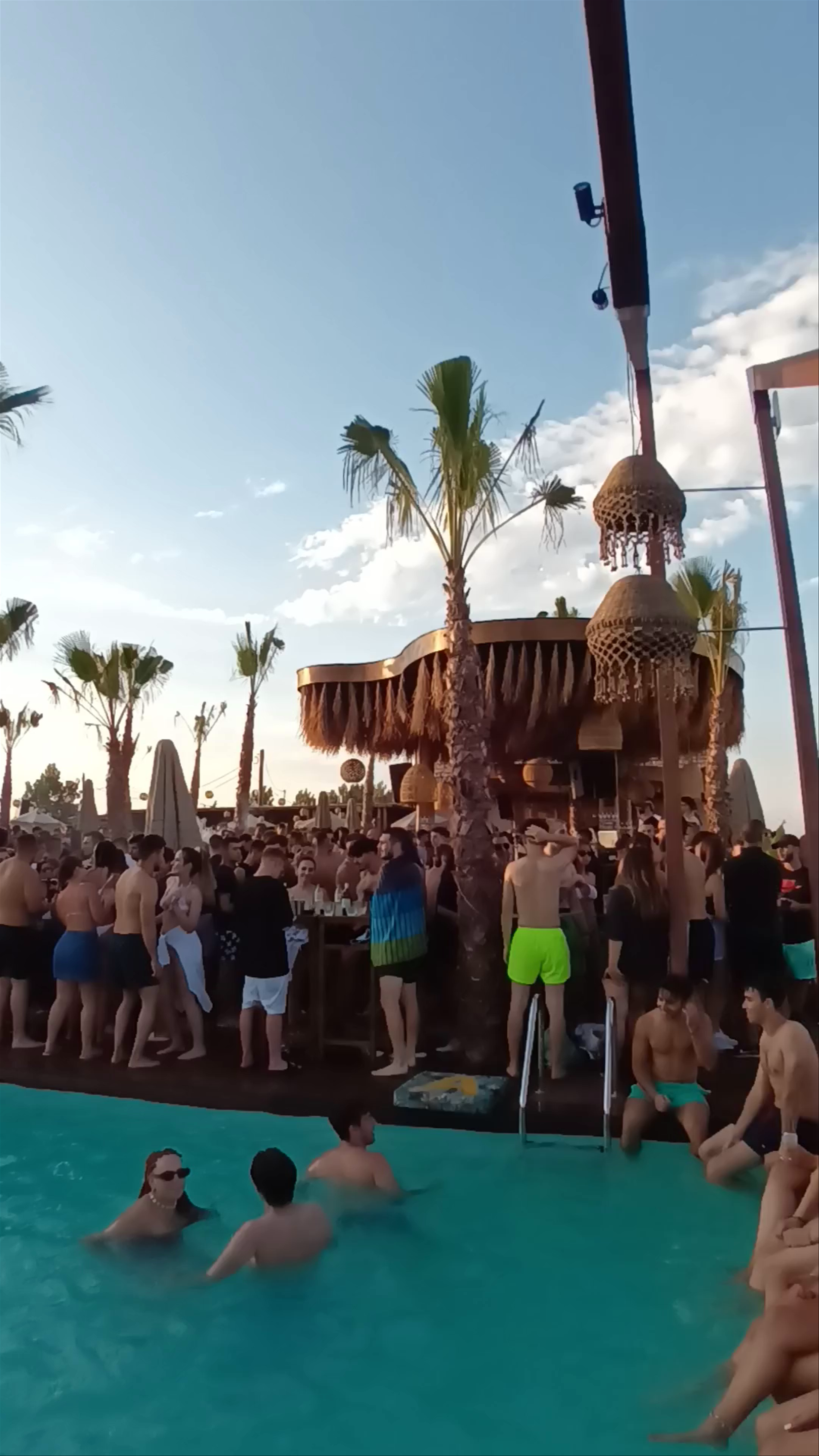 ALOHA BEACH BAR: Sunset Pool Party Vibes in Kallithea, Greece