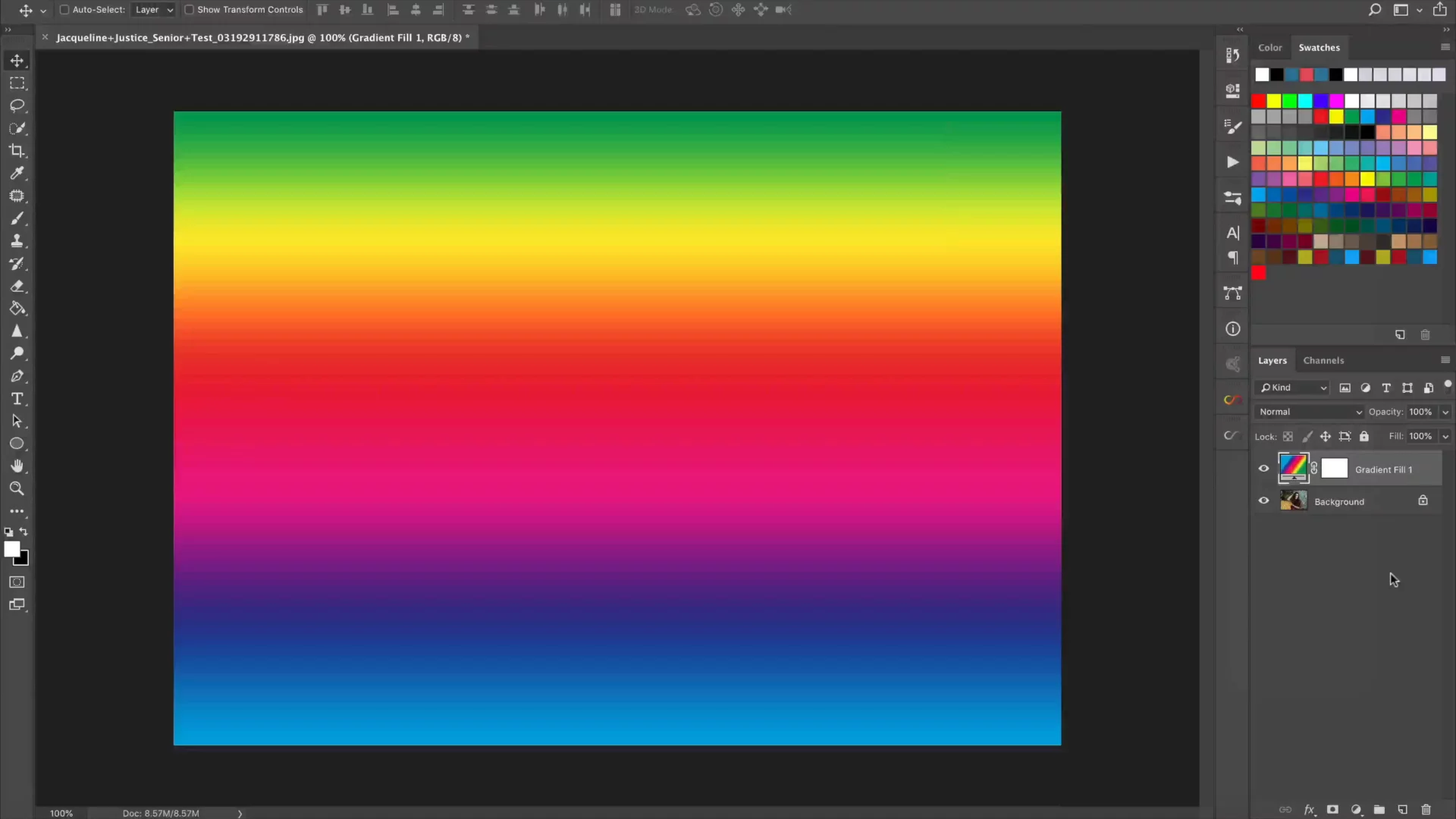 Photoshop: Quickly Cycle Through Blending Modes