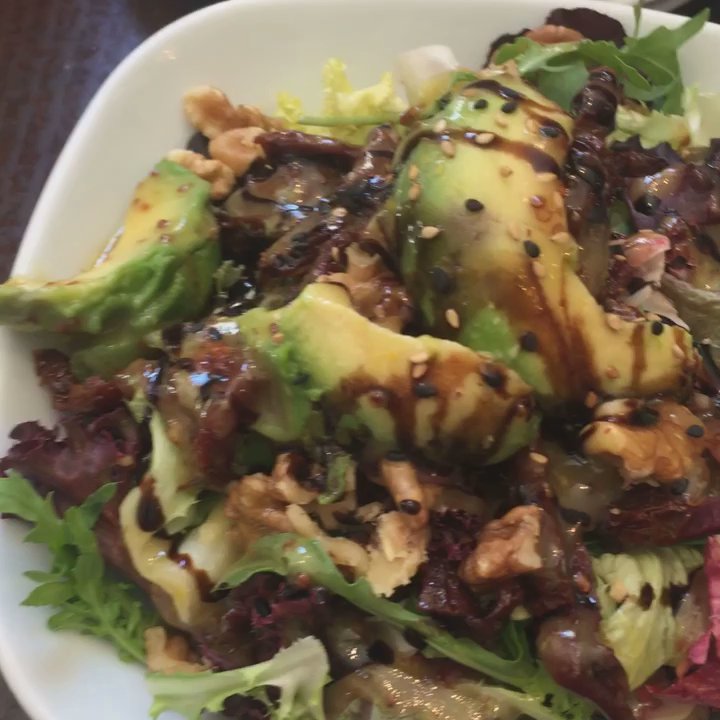 Tosca - Salads and Meatballs.  And amazing jug of Sangria. - Spanish Near Me - Barcelona, B
