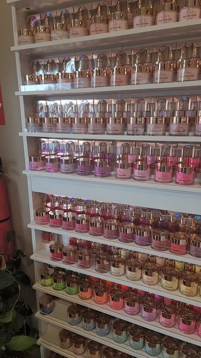 Folsom Nails and Spa - Half of the color options - Nail Salons Near Me - Folsom, Pennsylvania