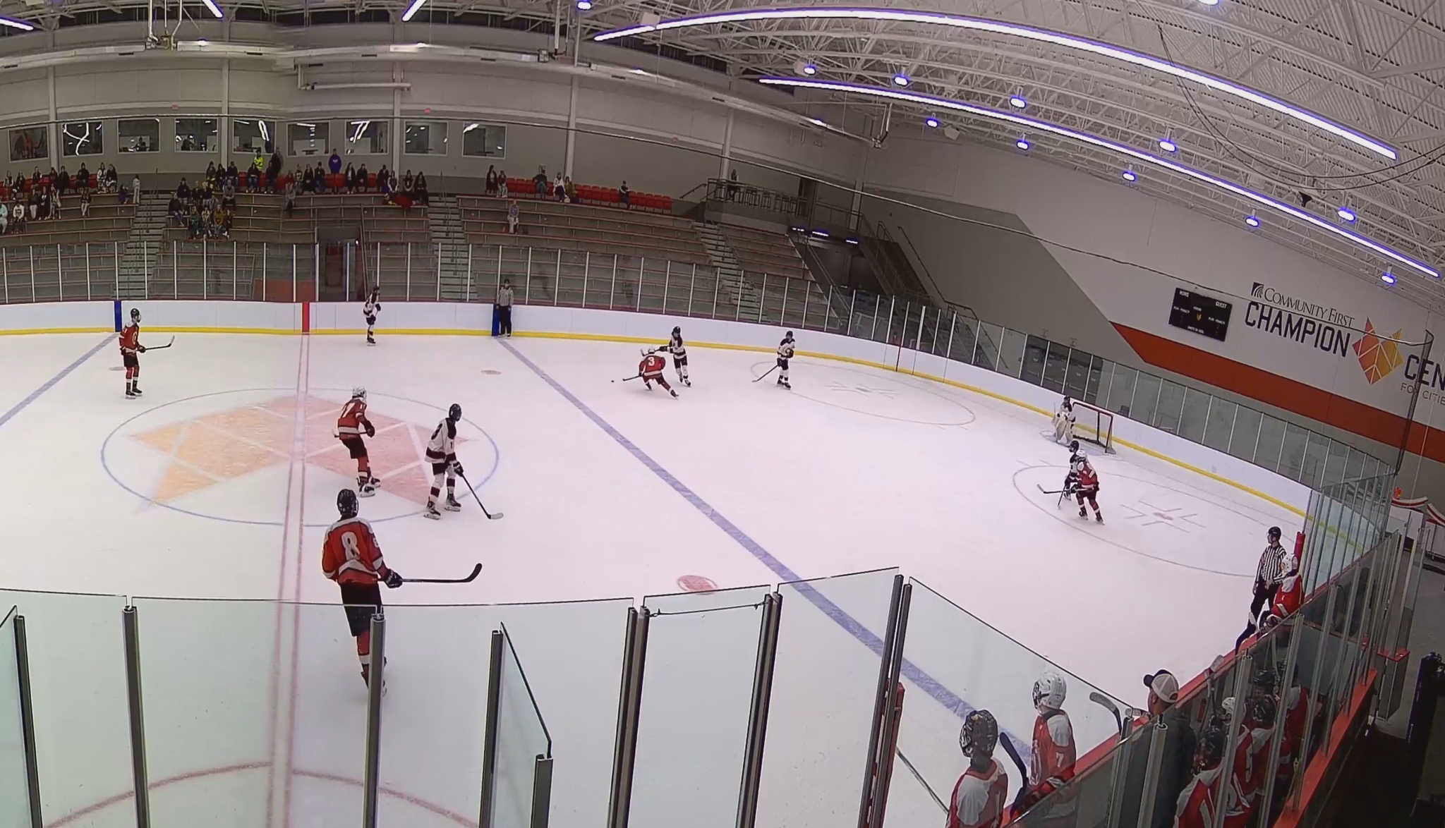 Alexander Sammann creates a turnover and makes a tape to tape pass for a shot on a 2 v 1.