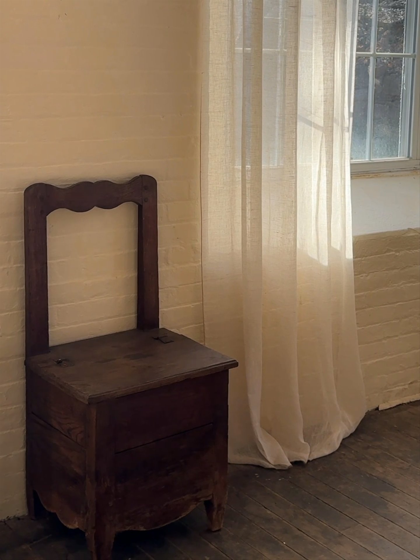 Antique Salt Box Chair