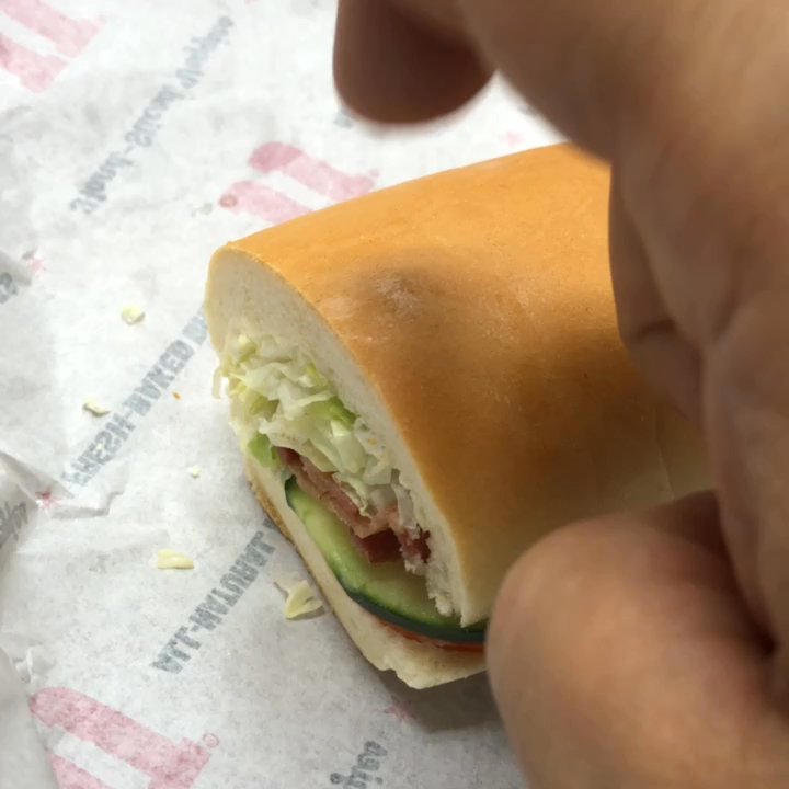 Jimmy John's - This is how hard the bread was. So sad. - Sandwiches Near Me - Diamond Bar, California