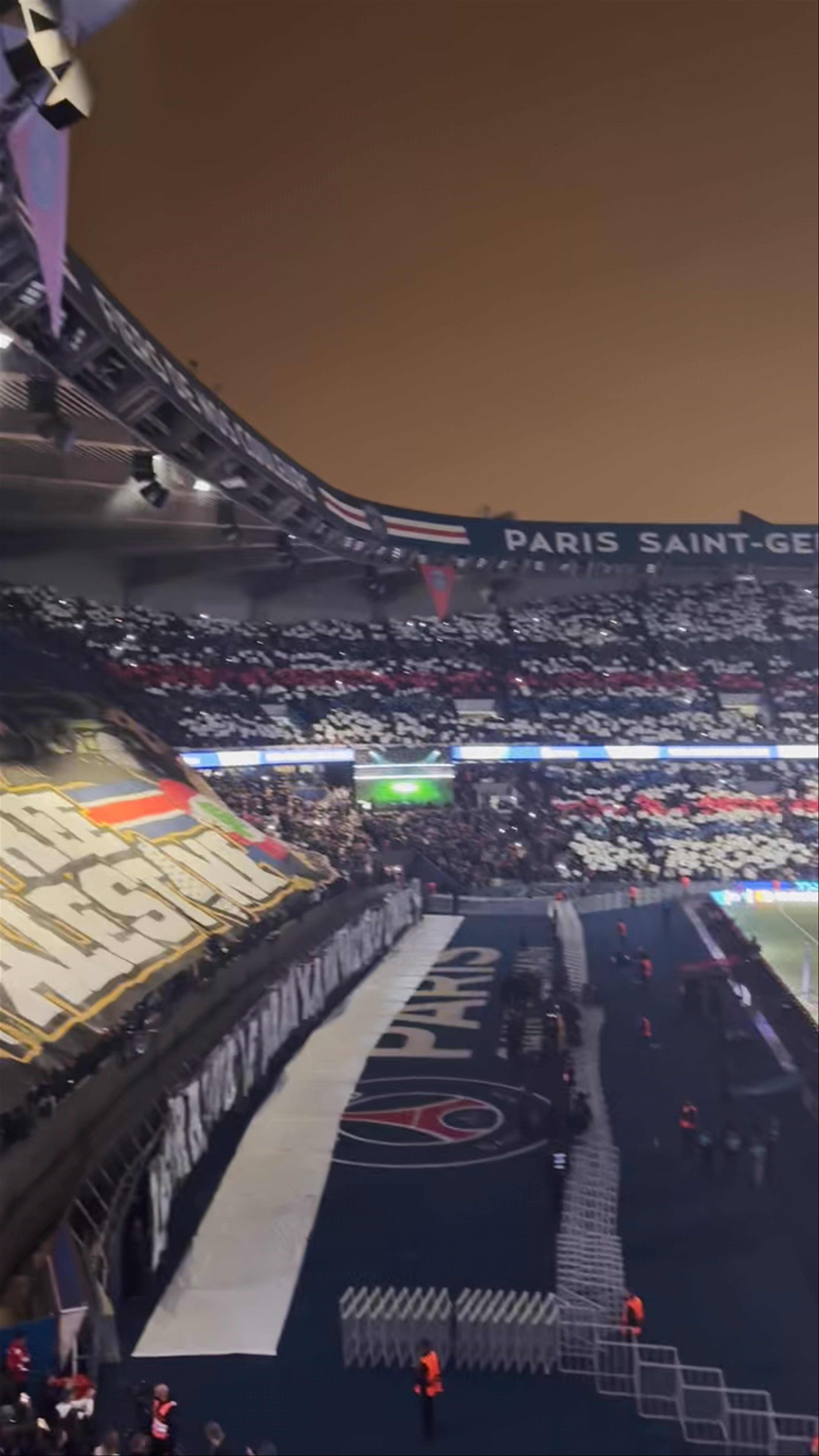 Electrifying Night at Parc des Princes, Paris