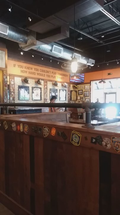 Mission BBQ - National Anthem every day at noon. - Barbeque Near Me - Oviedo, Florida