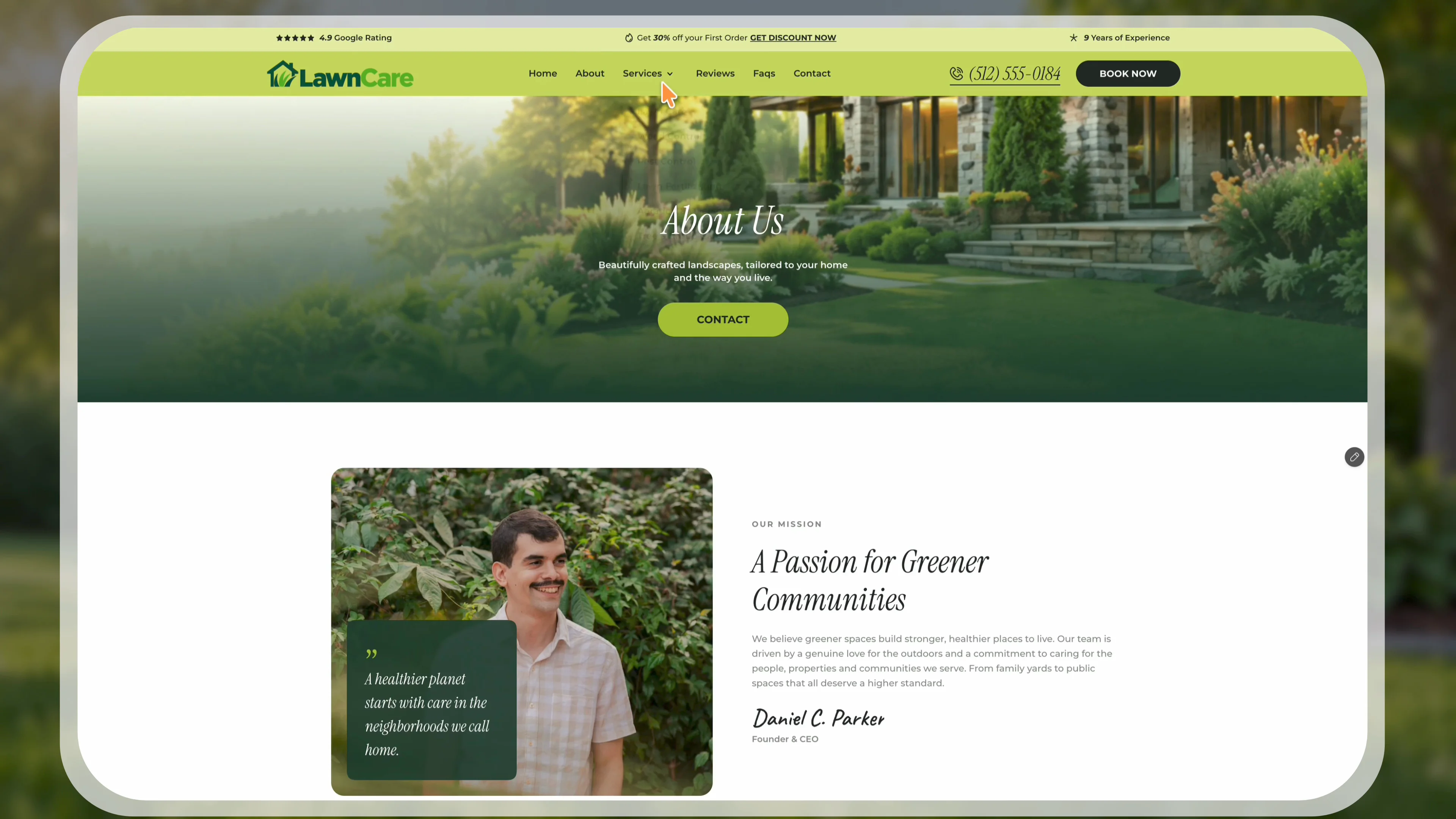 LawnCare is now FREE 🌿I’ve made my LawnCare Framer template completely free to remix.Remix it, customize it, and use it for your own project or client work.Get it free: https://lawncares.framer.website/