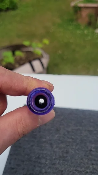 Preview pic of Jet black and star gazer chillum