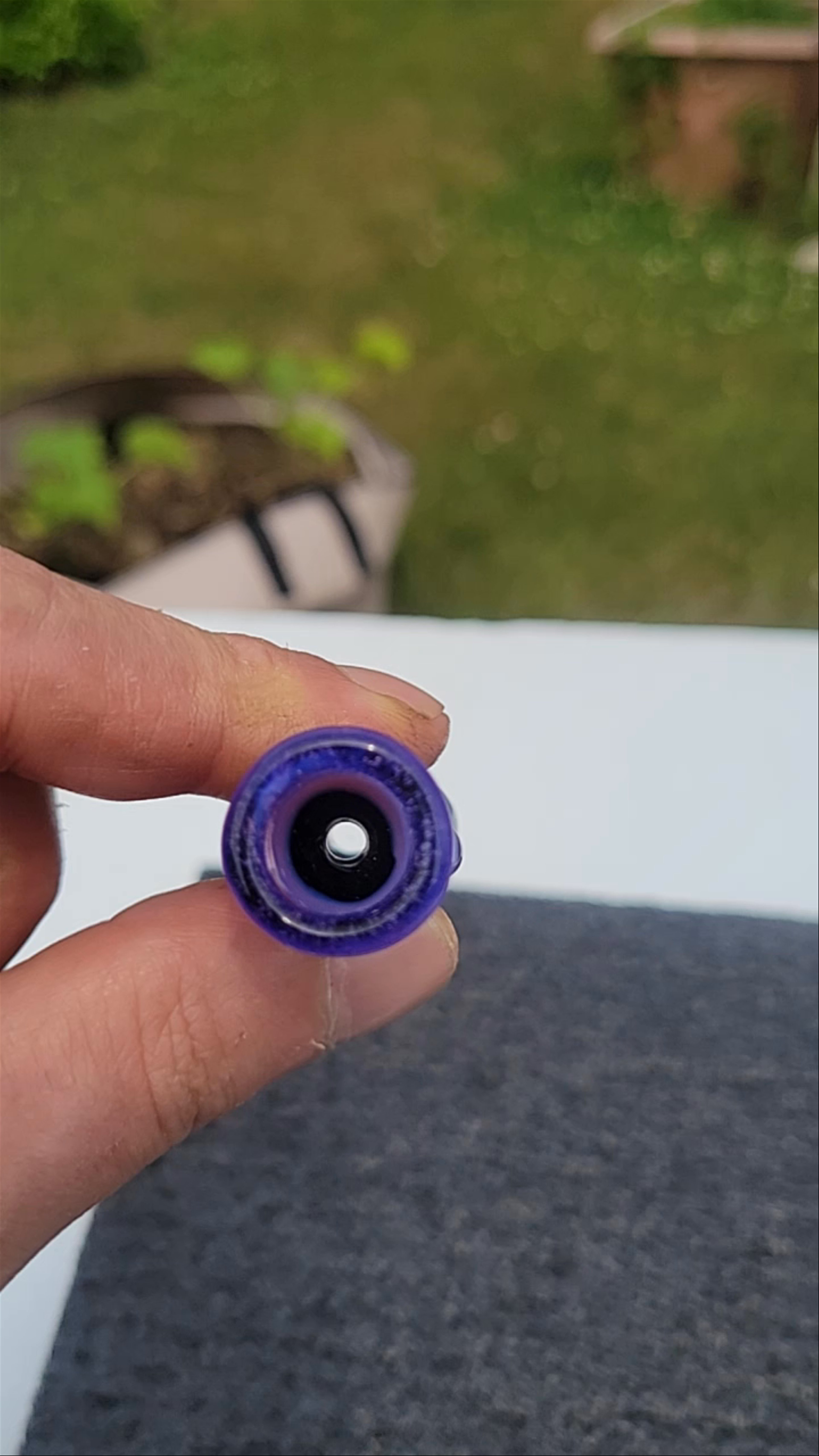 Preview pic of Jet black and star gazer chillum