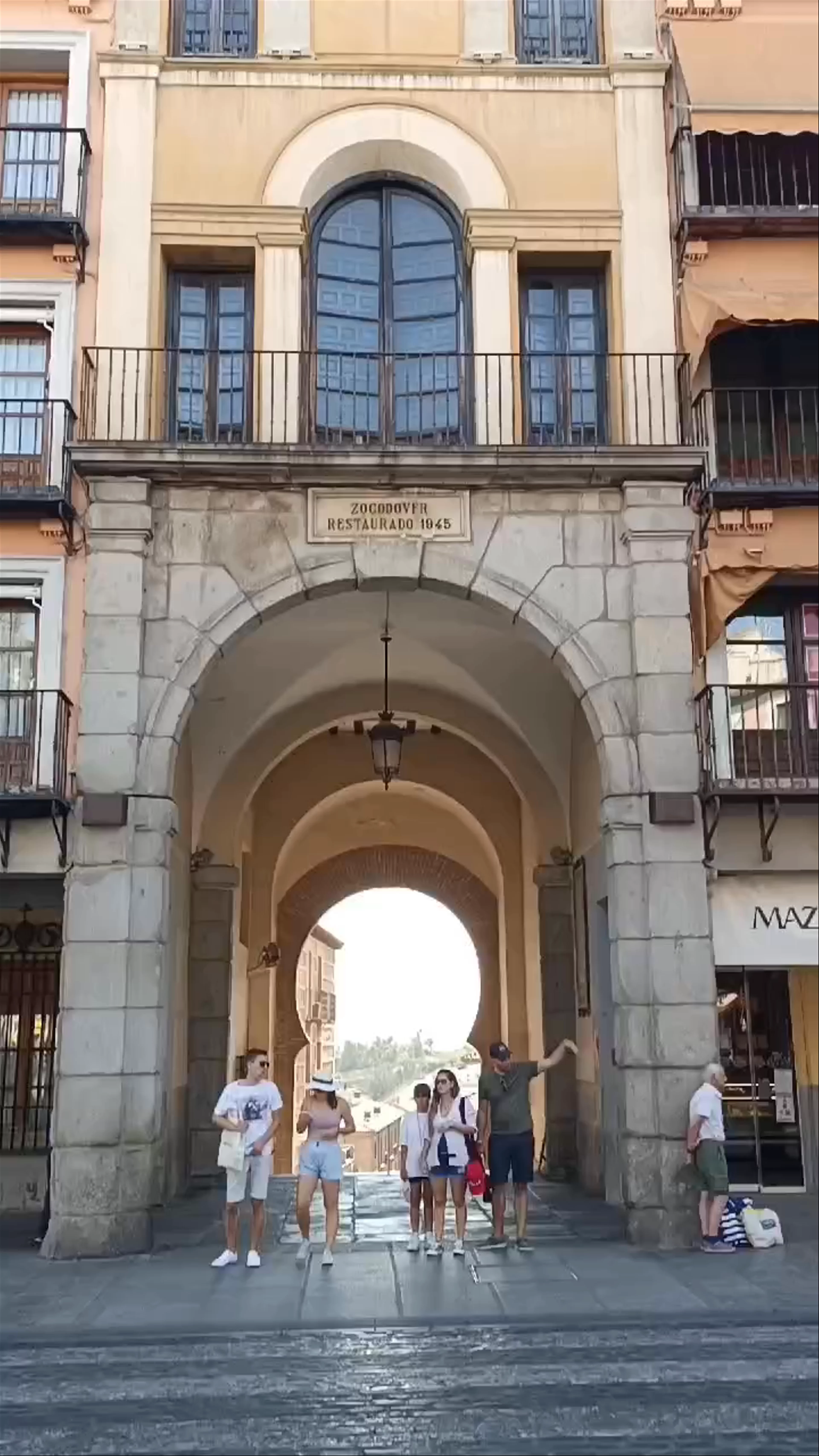 Plaza zocodover, Calle de Venancio González, Toledo, Spain