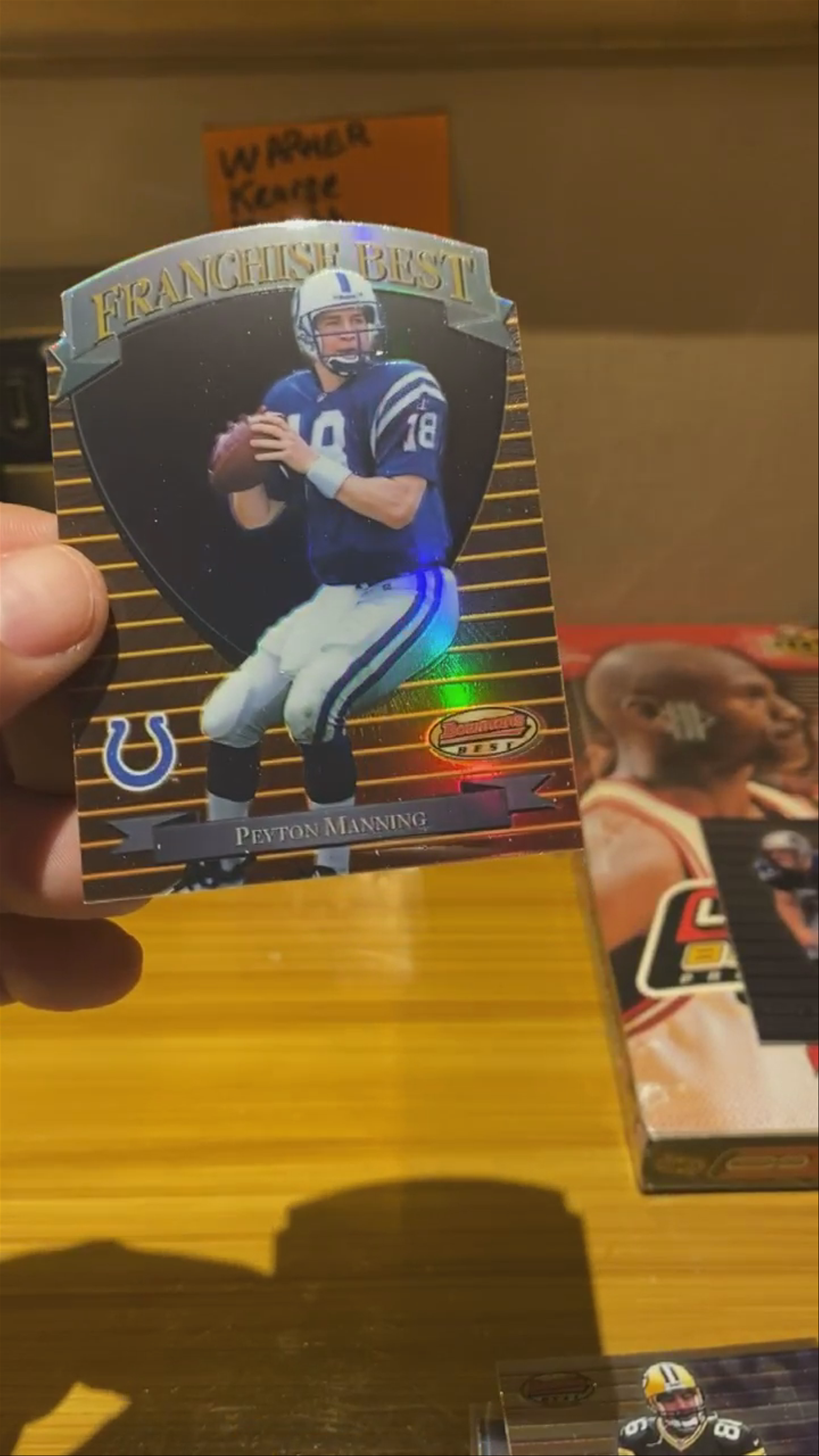 payton manning refractor