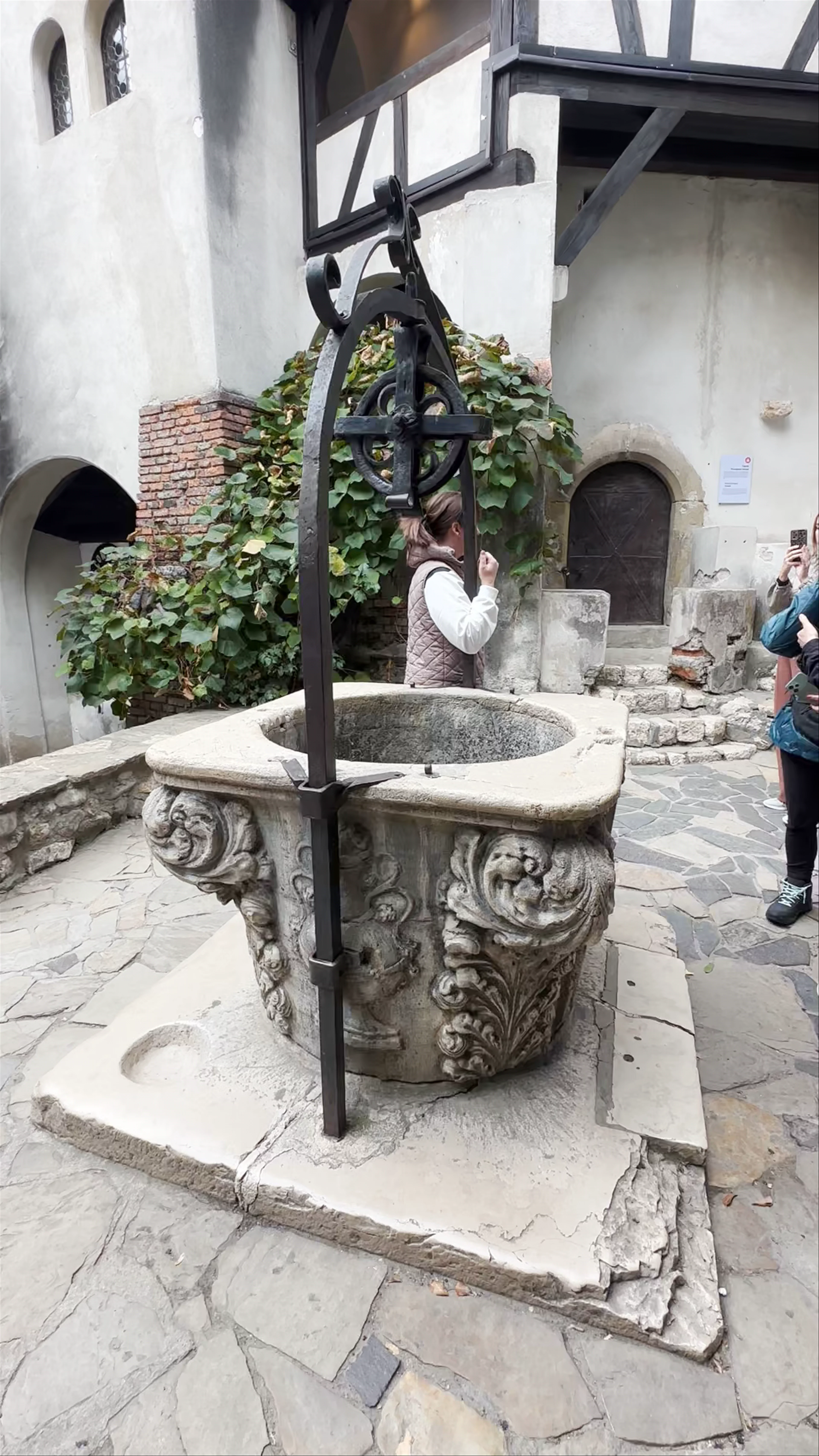 Bran Castle Courtyard