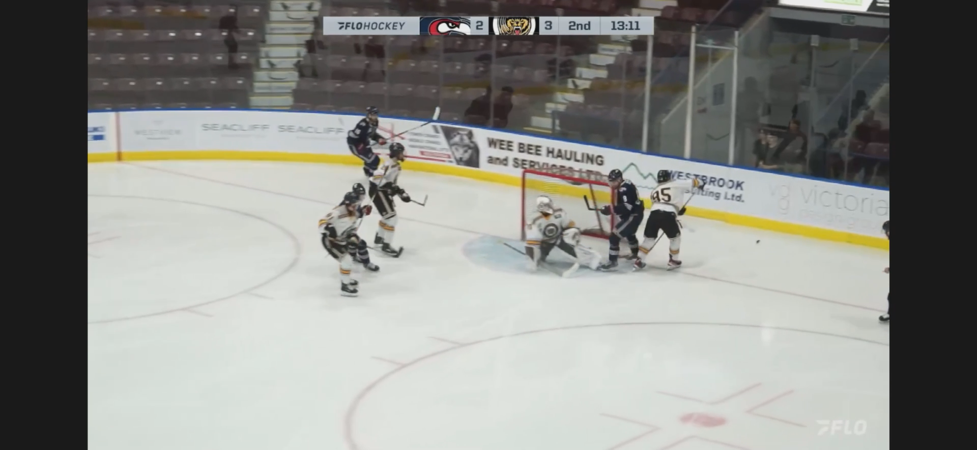 Simon Ward's Dazzling Backhand Pass & Game-Saving Backcheck - Victoria Grizzlies