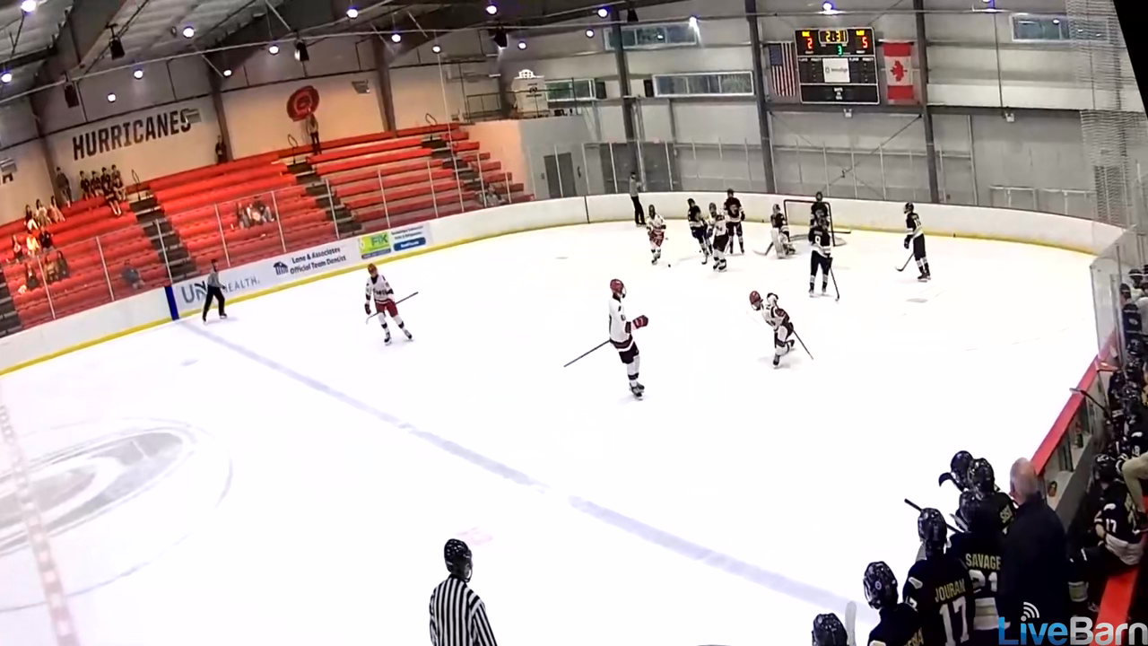 Porter Cleveland's Goal vs Queen City Royals | Carolina Jr. Hurricanes - AAA