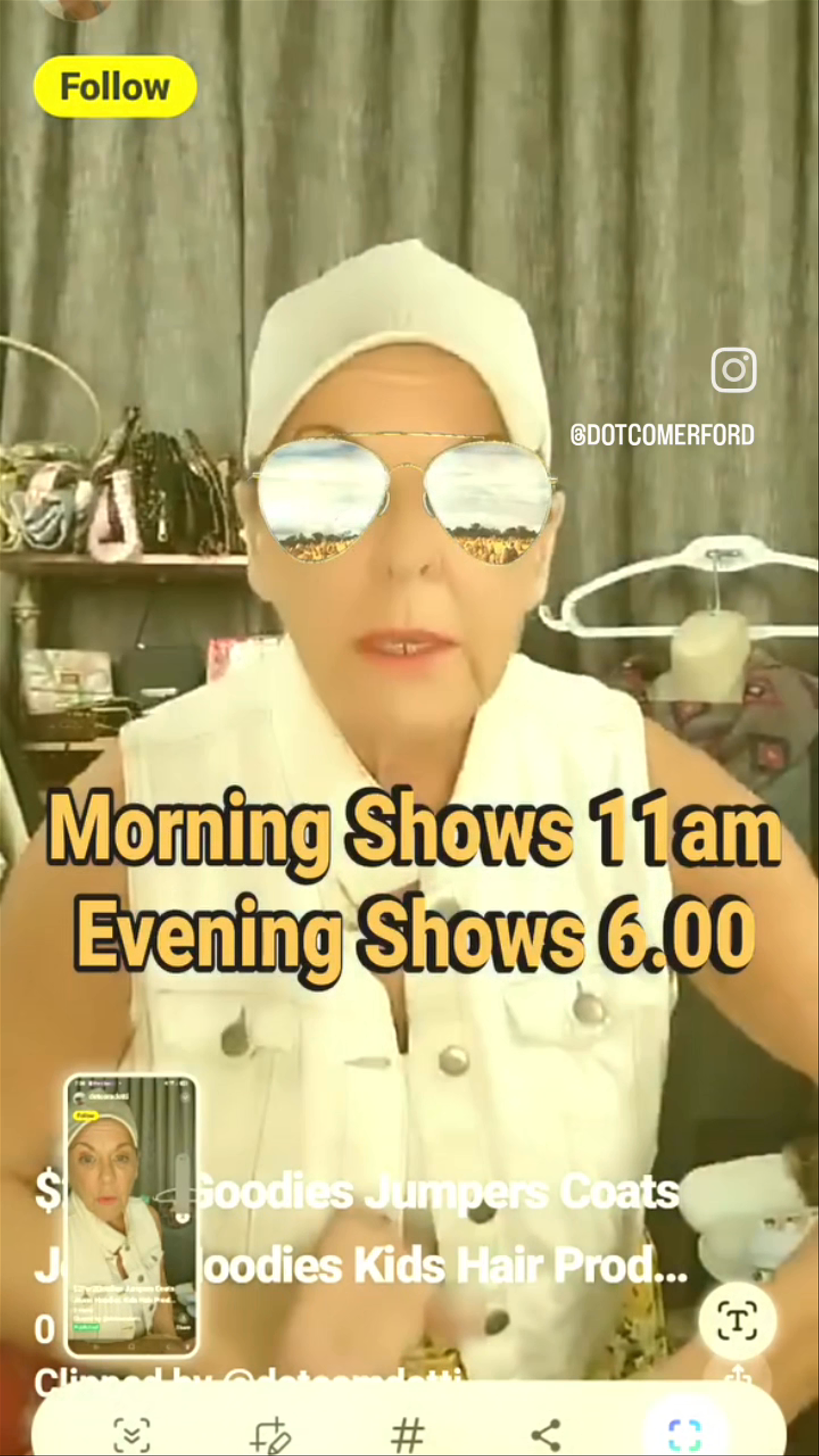 Thumbnail for live show
