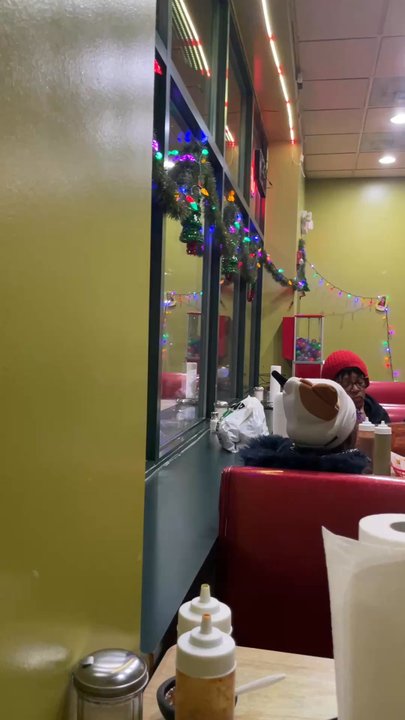 Mis Tacos 2 - View from our booth - Mexican Near Me - Carol Stream, Illinois