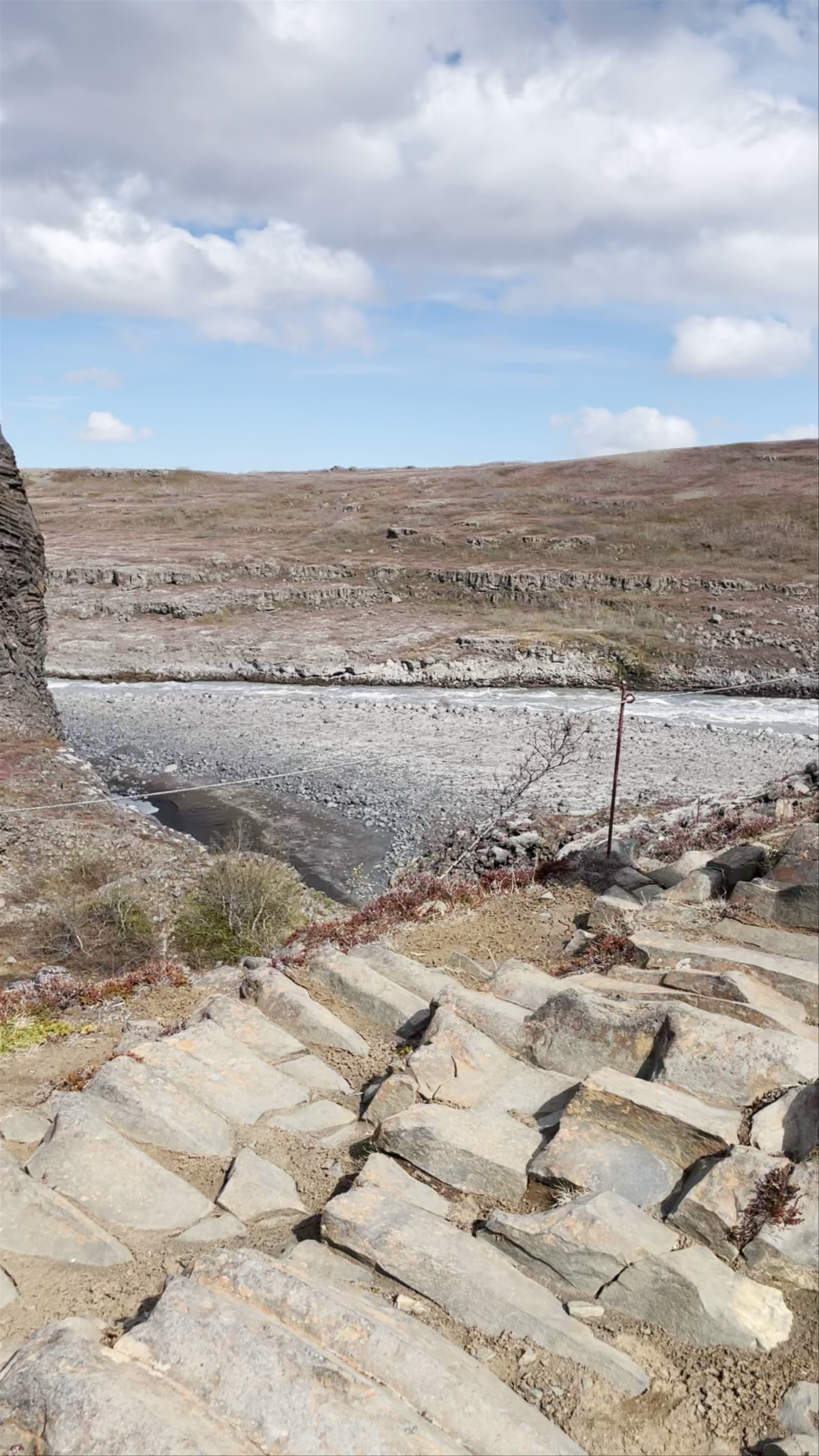 Hljóðaklettar bílastæði