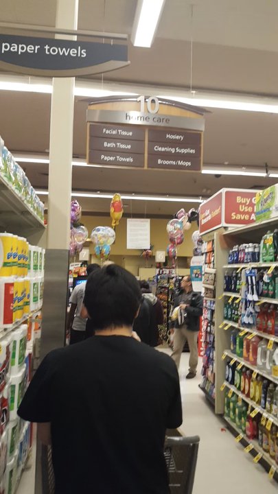 Safeway - My current place in line for last 10 minutes - Grocery Near Me - Fremont, California