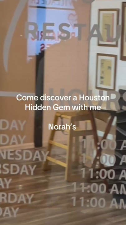 Norah's Restaurant - A TikTok I made with my experience there - Seafood Near Me - Houston, Texas