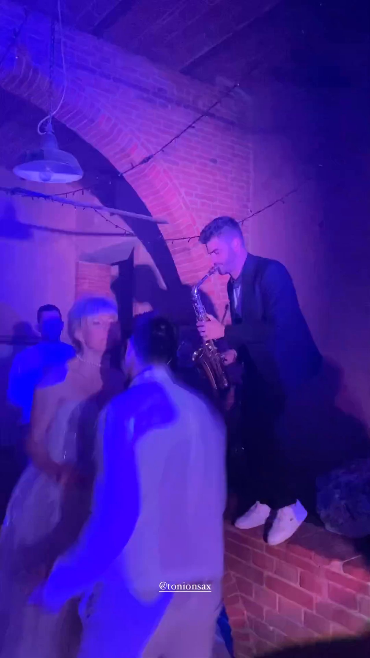 Toni On Sax - Live Wedding in Rome - video