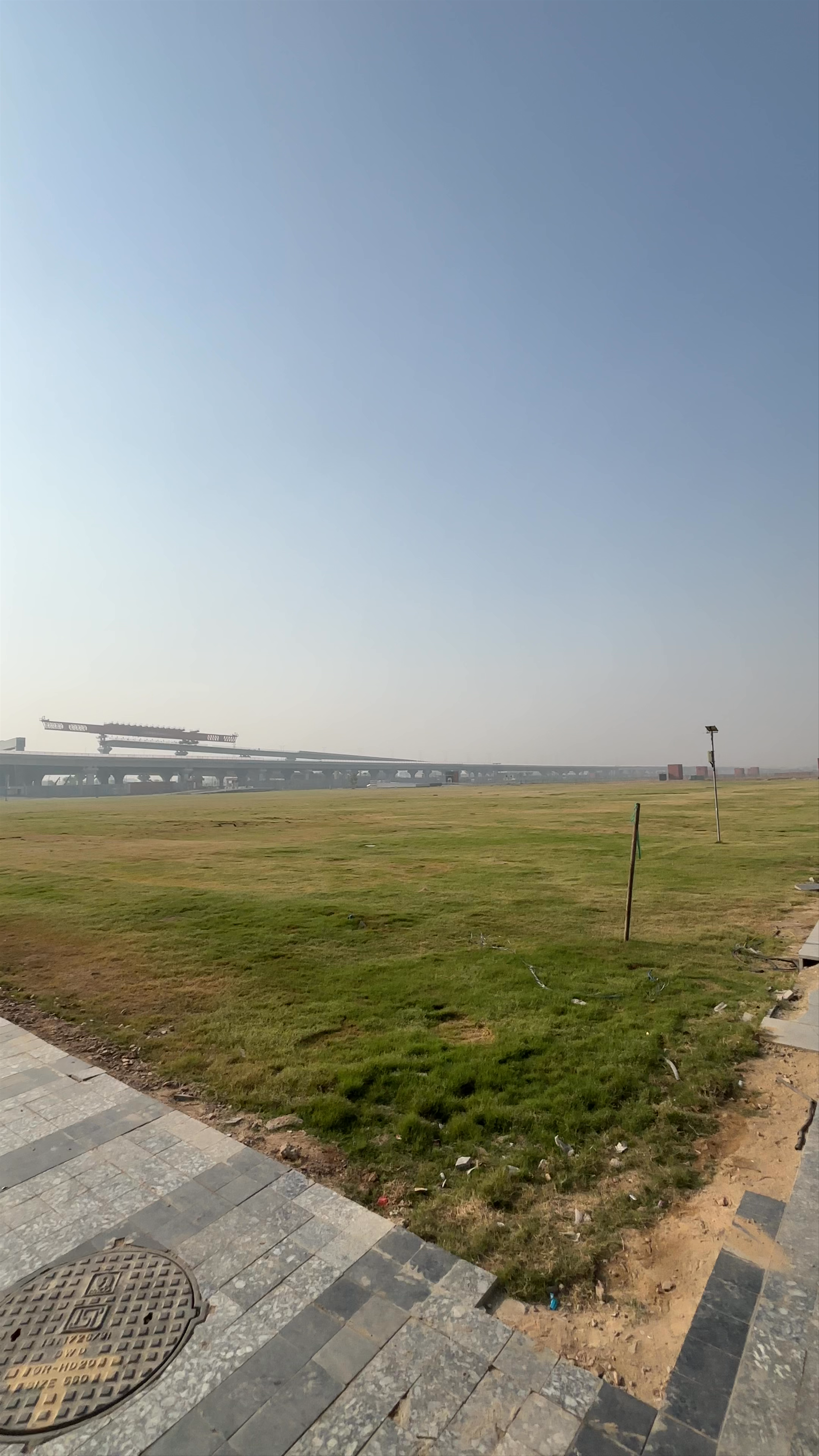 Open Green Space Near Yashobhoomi Convention Center, Delhi