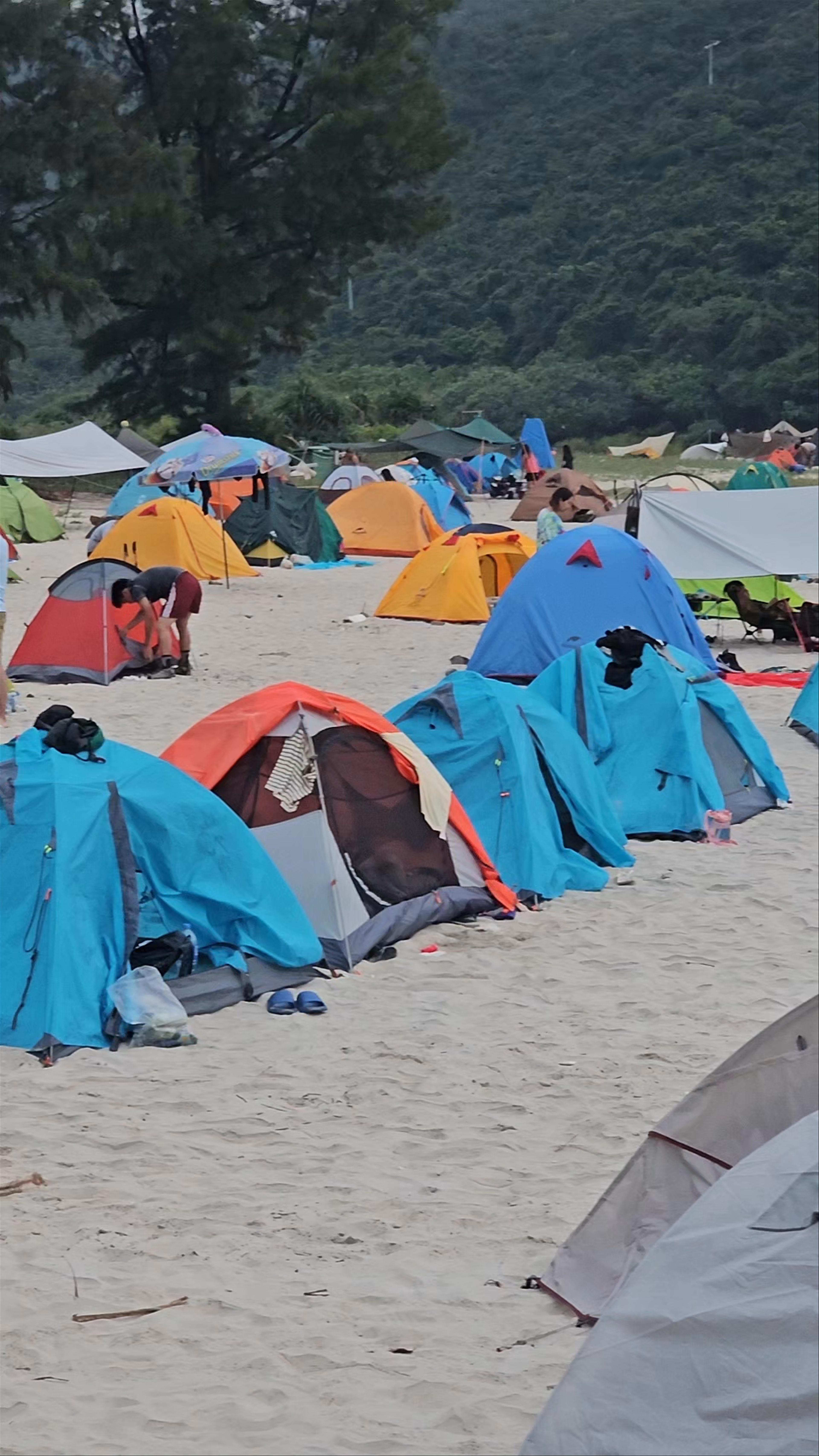 Sai Wan Beach Camping: Experience Nature's Serenity in Sai Kung, Hong Kong