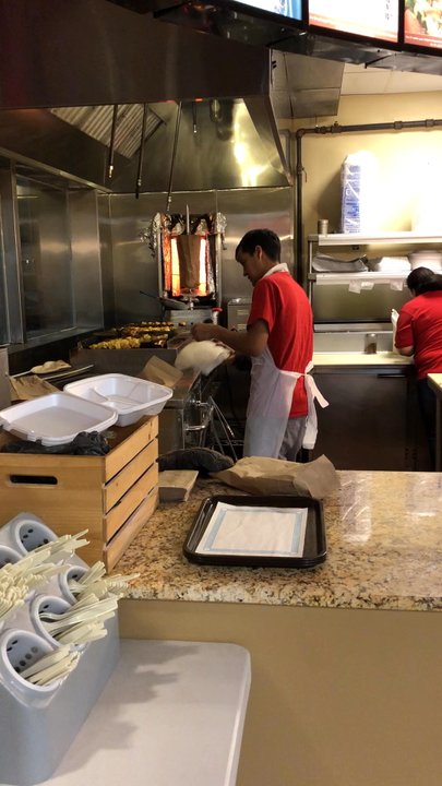 Dulles Kabob - The meat grill and gyro spit. - Afghan Near Me - Sterling, Virginia