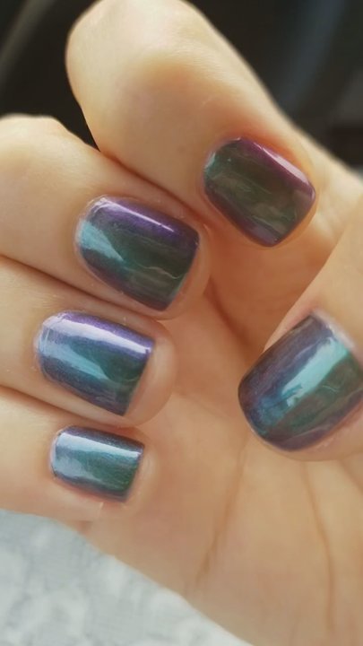 Elite Nails - Obsessed with this color, it's Dare to Wear "Hypnotize". Perfect if you want to feel like a mermaid! ‍ - Nail Salons Near Me - Pembroke Pines, Florida