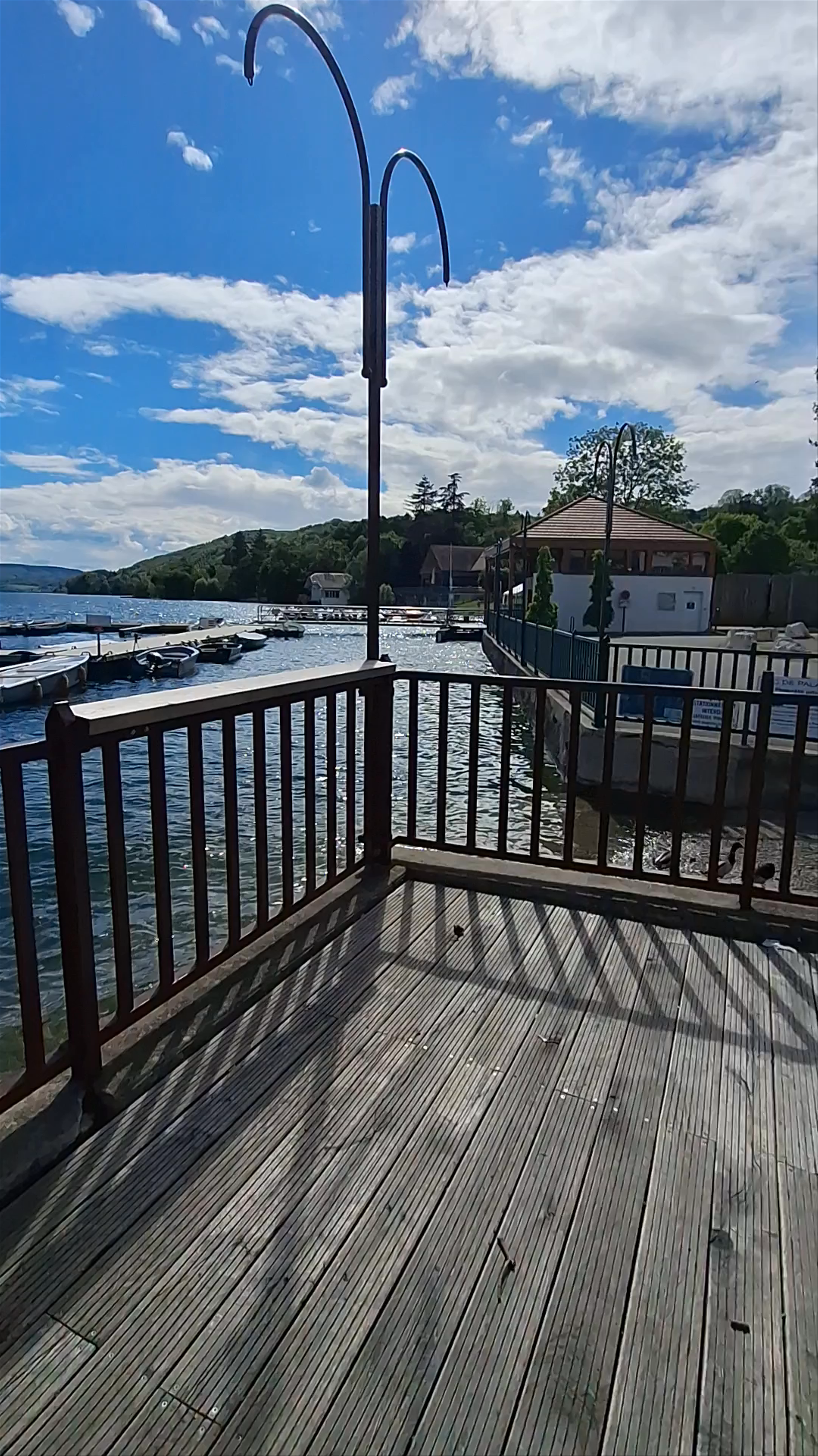 Serene Lakeside Walk at Lac de Paladru, France