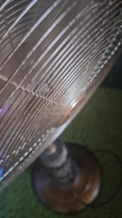 Hicksville Pines - Fan we were told to use to push heat. So loud. - Hotels Near Me - Idyllwild, California