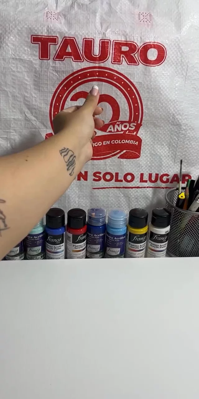 Pintando un paisaje Tropical