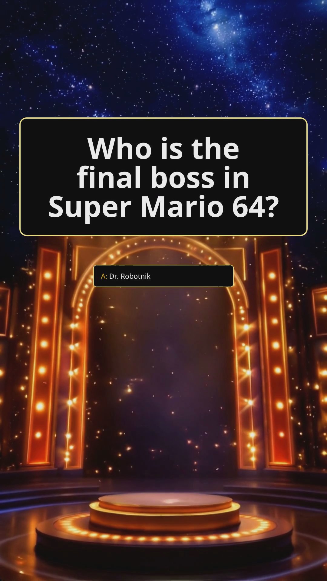 Legendary Video Game Boss Battles