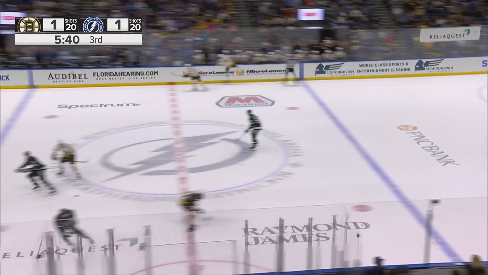 Tampa Comes Back After Bruins Score First to Clinch a Playoff Spot · Apr. 4, 2026