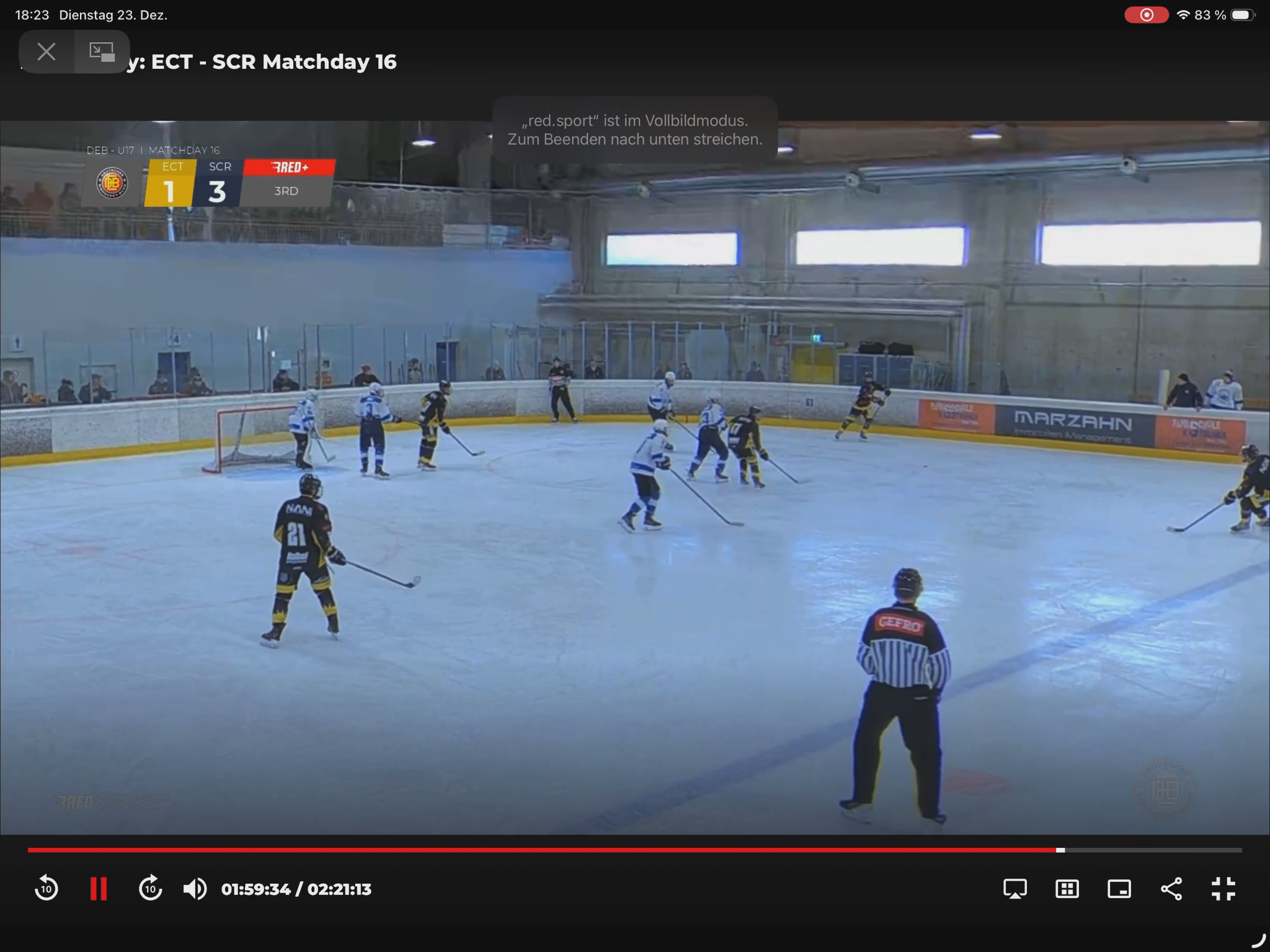 Niklas Feicht's PP Goal | EC Bad Tölz U17 Highlights
