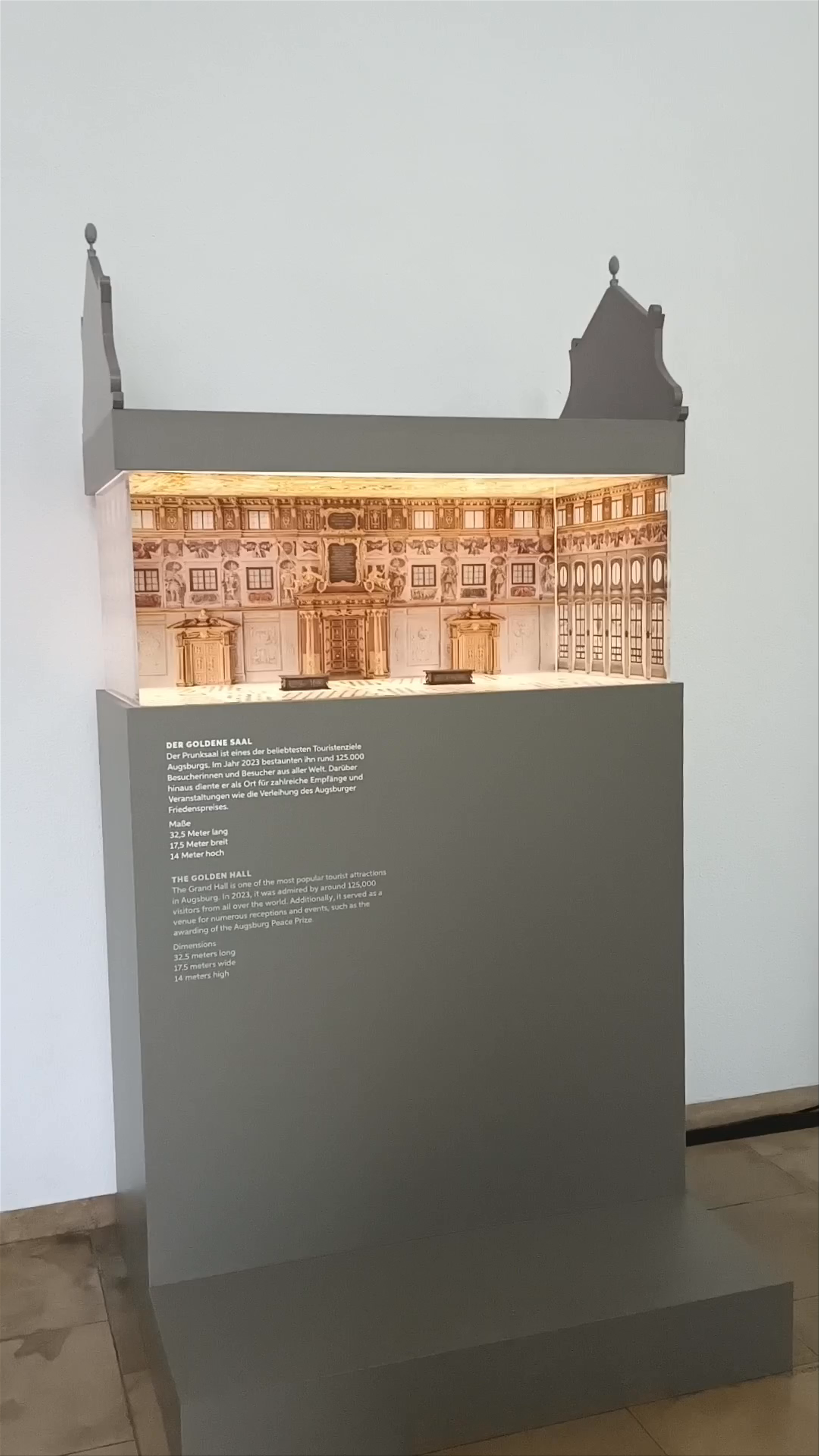 Exploring the Golden Hall at Augsburg Town Hall