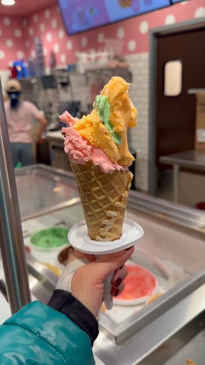 The Original Rainbow Cone - Rainbow Cone Ice Cream - Ice Cream & Frozen Yogurt Near Me - Chicago, Illinois