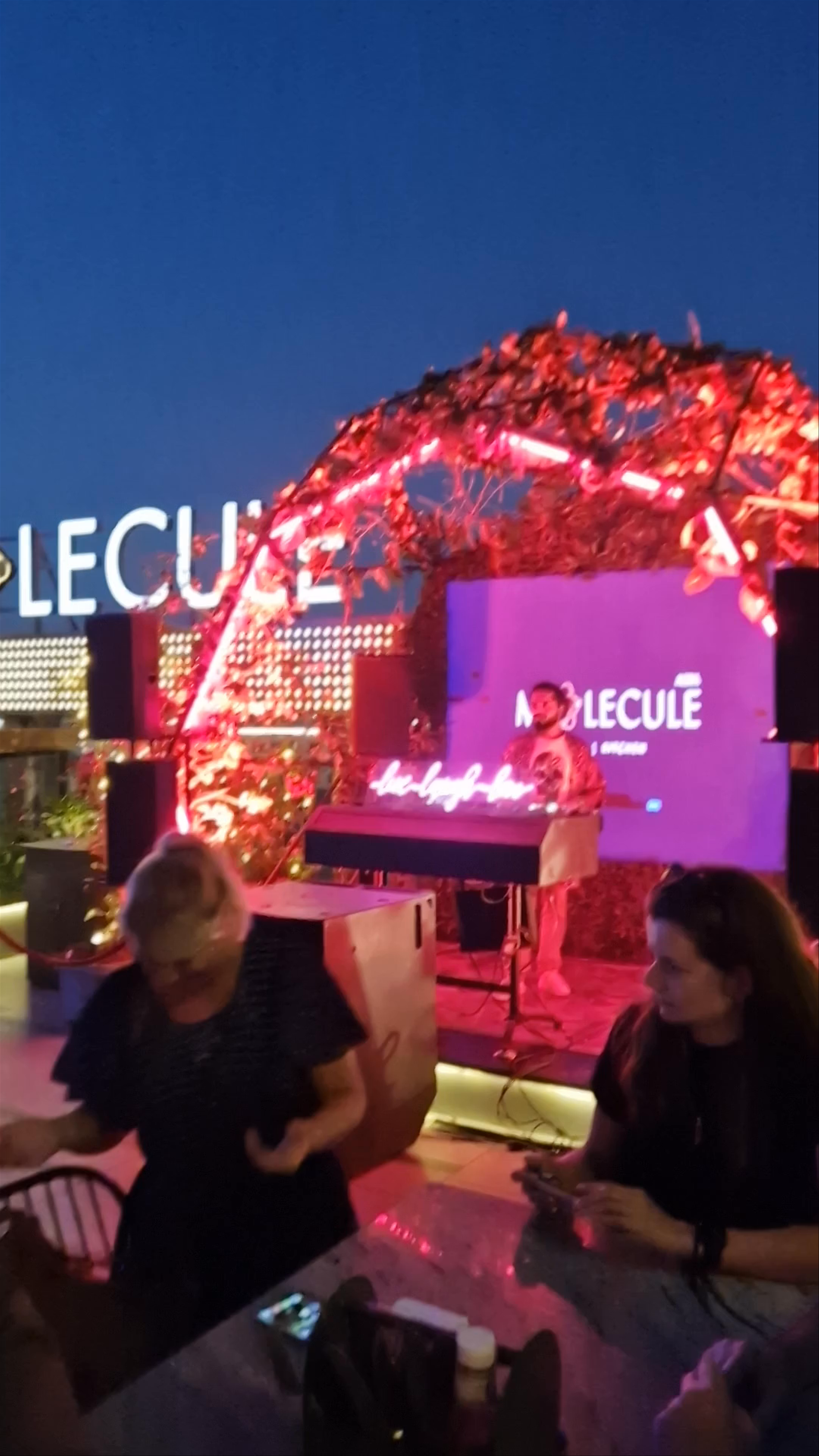 Molecule Agra: Rooftop Night Vibes with Live Music in Agra
