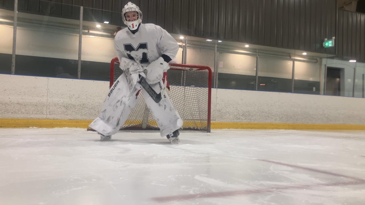 Training with Empire Goaltending’s Brad MacCharles