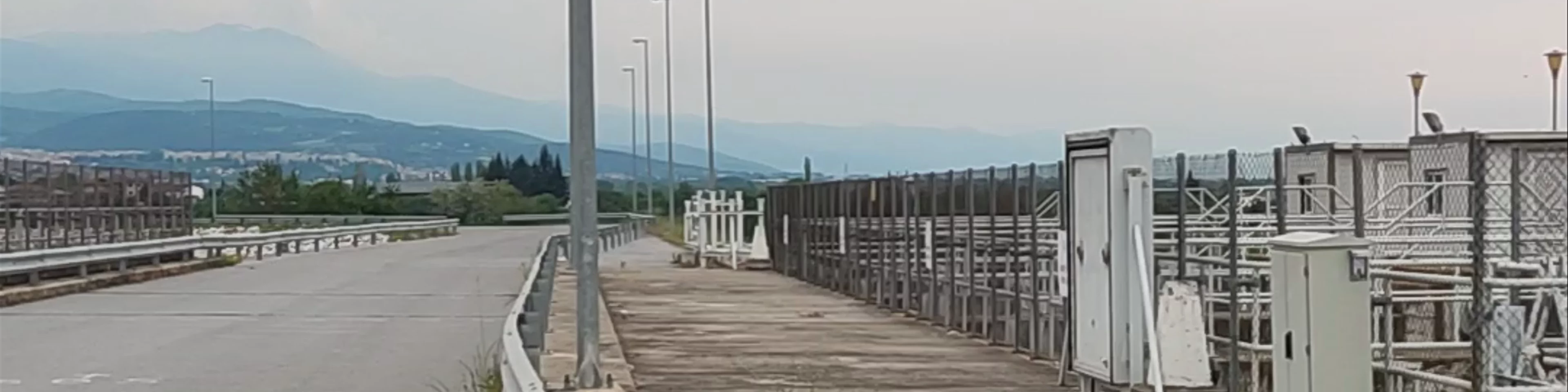 Haliacmon Dam - Artificial Lake at Saint Barbara of Veria